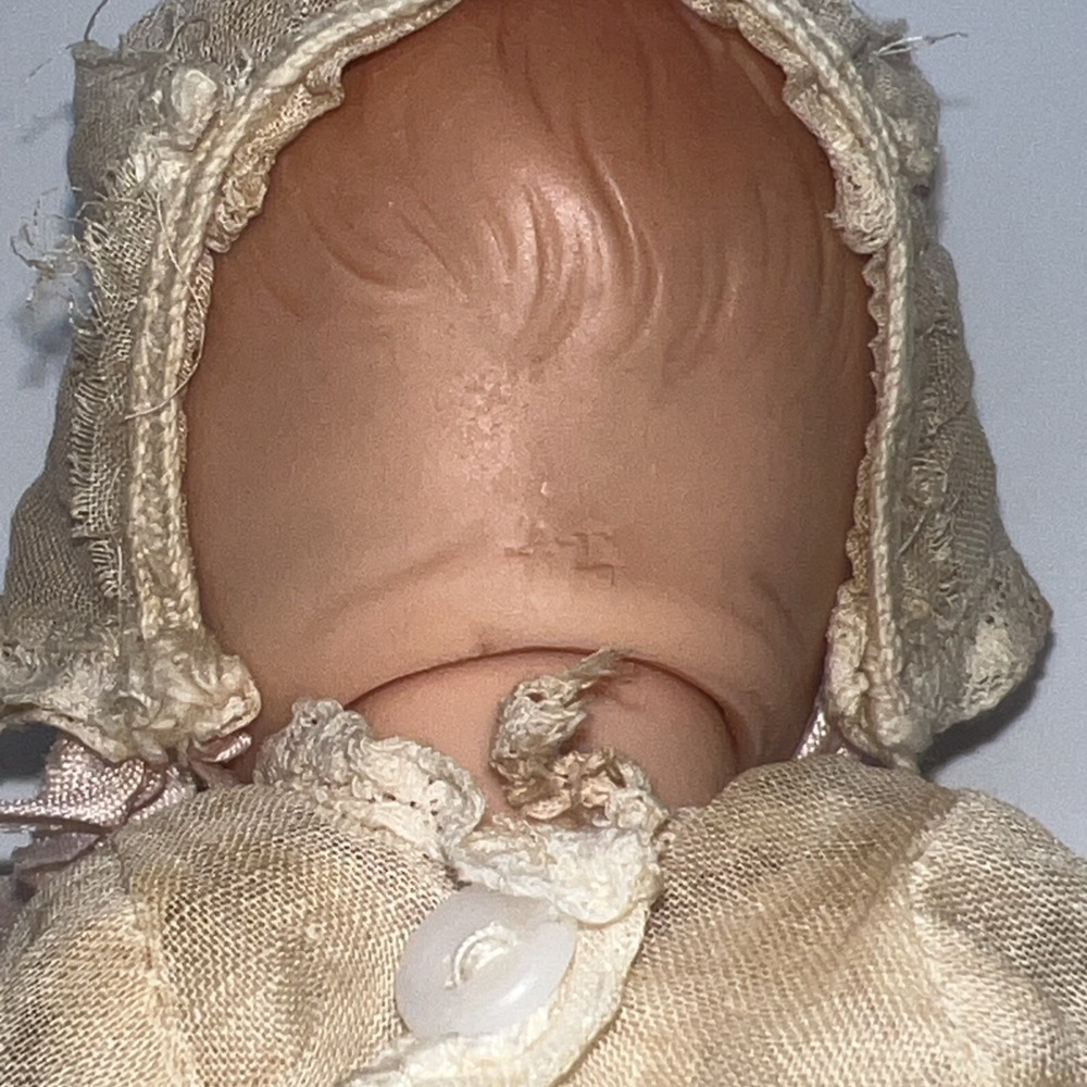 Vintage Allied Eastern AE  Sleepy Eyes Drink Wet Vinyl Baby Doll USA - Picture 8 of 9